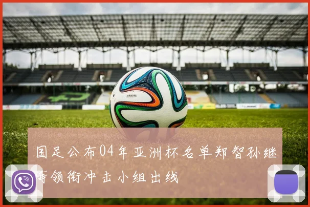国足公布04年亚洲杯名单郑智孙继海领衔冲击小组出线