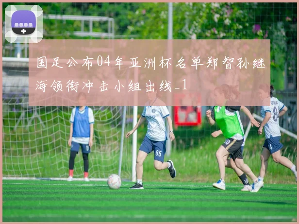 国足公布04年亚洲杯名单郑智孙继海领衔冲击小组出线_1