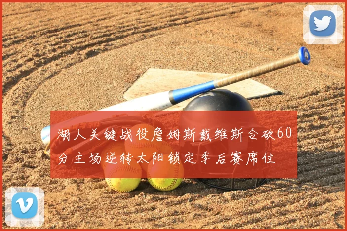 湖人关键战役詹姆斯戴维斯合砍60分主场逆转太阳锁定季后赛席位