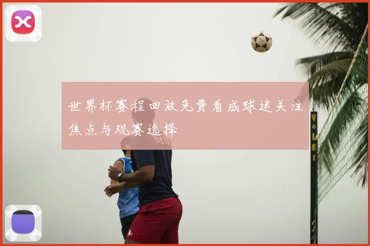 世界杯赛程回放免费看成球迷关注焦点与观赛选择